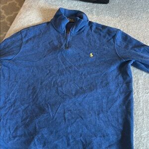 Polo Ralph Lauren Blue Quarter-Zip Pullover